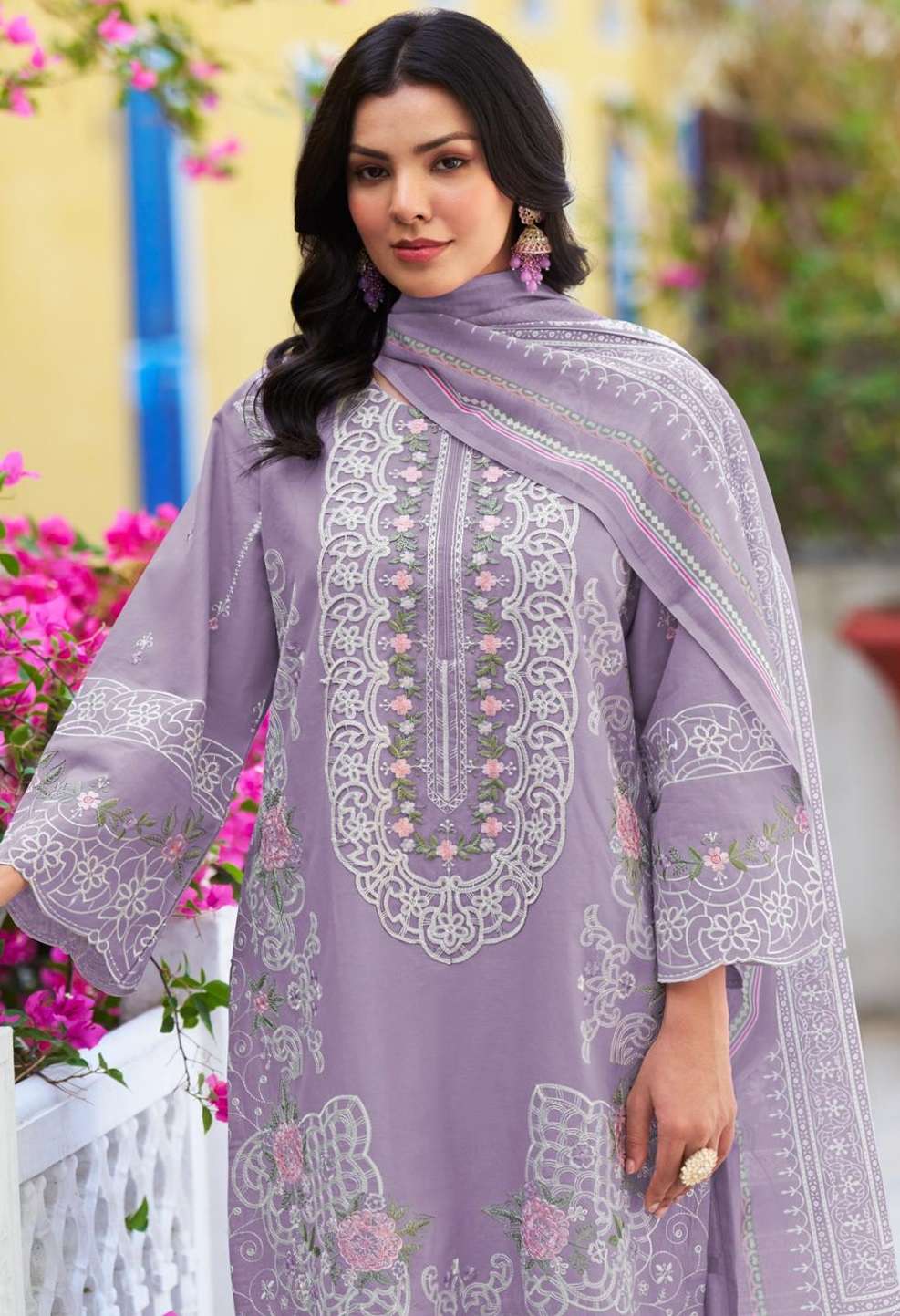 RUNGREZ LAWN 25 Dno 2252  by DEEPSY SUITS